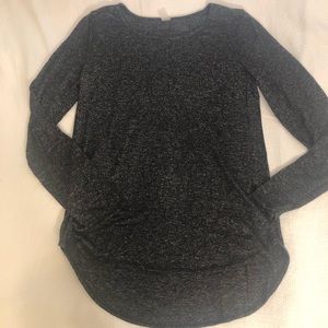 Old Navy Black and Grey Long Sleeve
